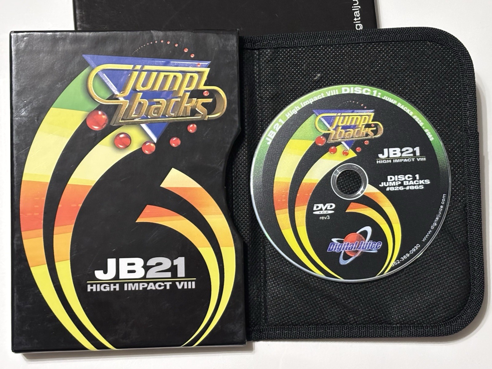 Digital Juice Jump Backs Set Of 4