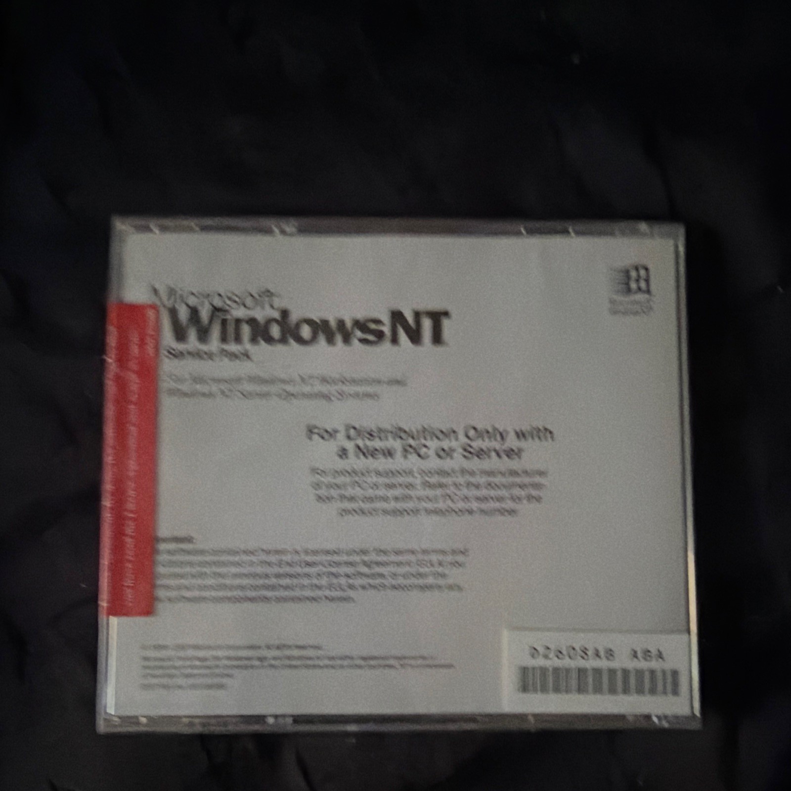 Microsoft Windows NT server DVD version 4.0 server pack three ￼