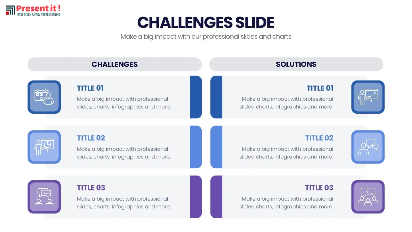 Challenges Infographic Slides & Template