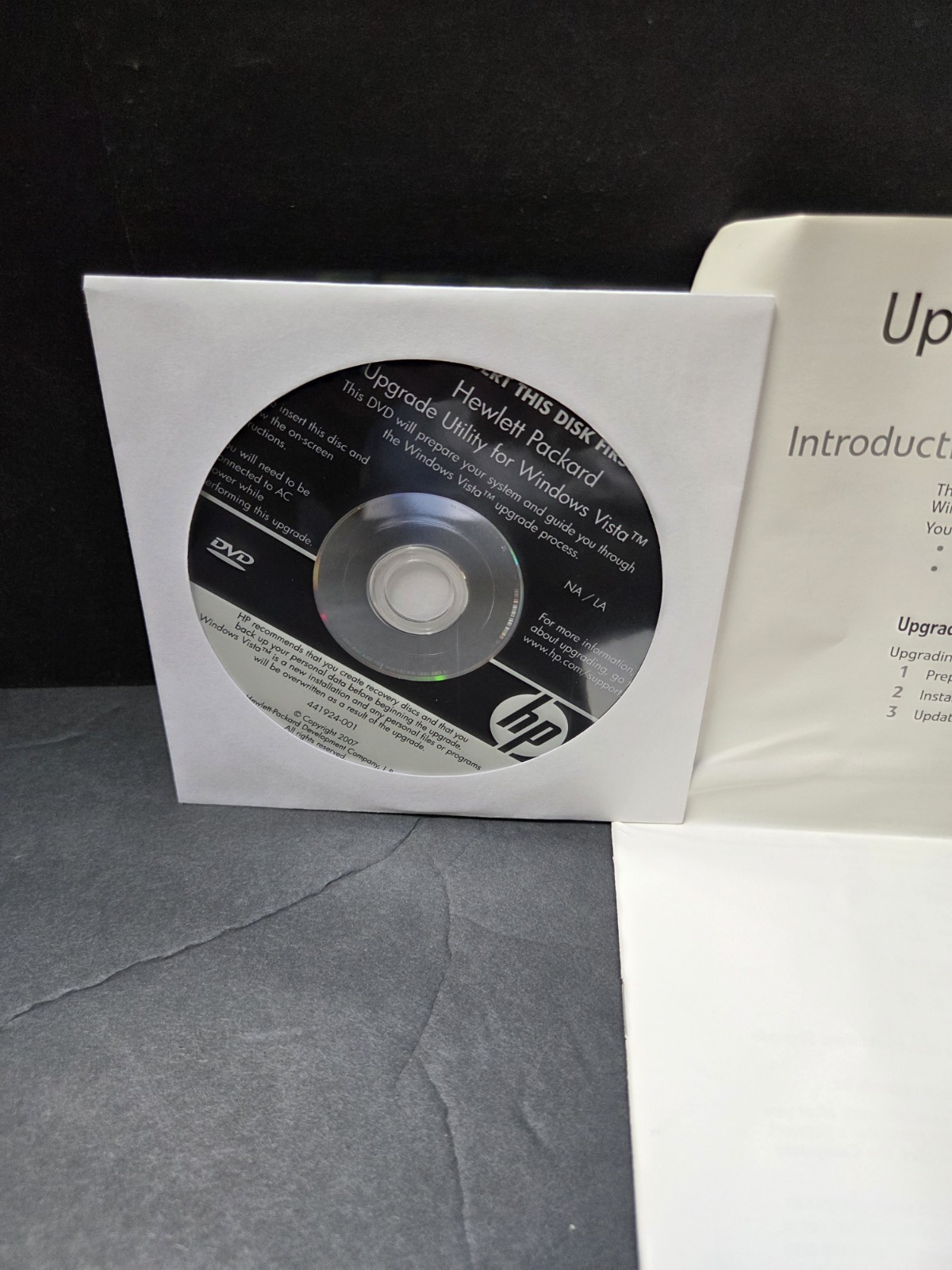 Windows Vista Express Upgrade Kit NEW Sealed OEM Microsoft Software 2007
