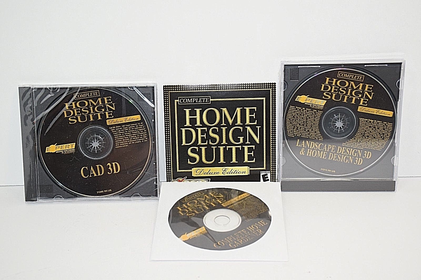 Complete Home Design Suite 2001 Release Deluxe Edition 4 Expert Brand Activision