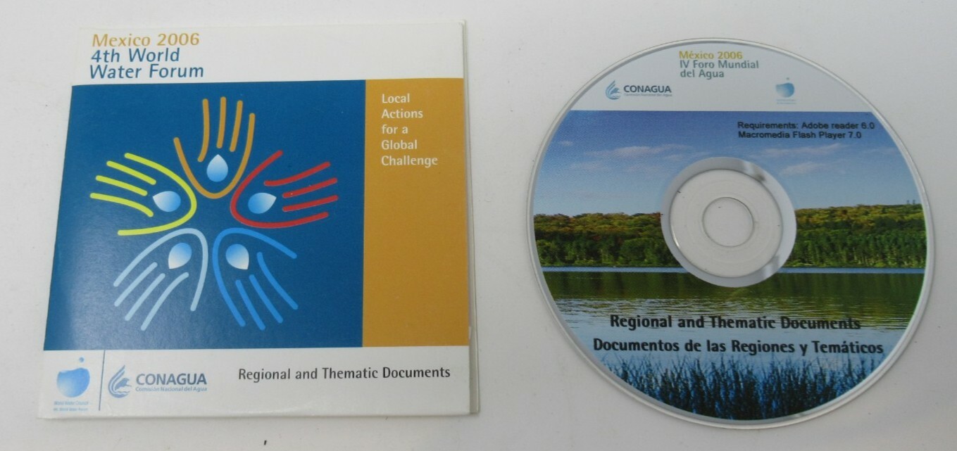 4th World Water Forum Regional & Thematic Documents CD Water Council Mexico 2006