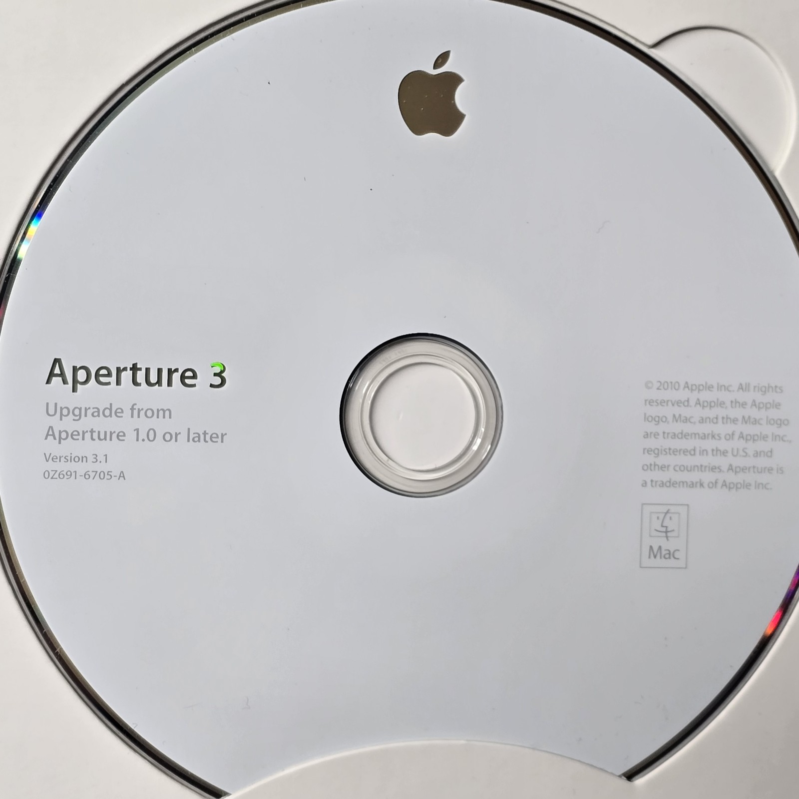 Apple Aperture 3 – Upgrade – MB959Z/A – V3.1 – Software Iphoto