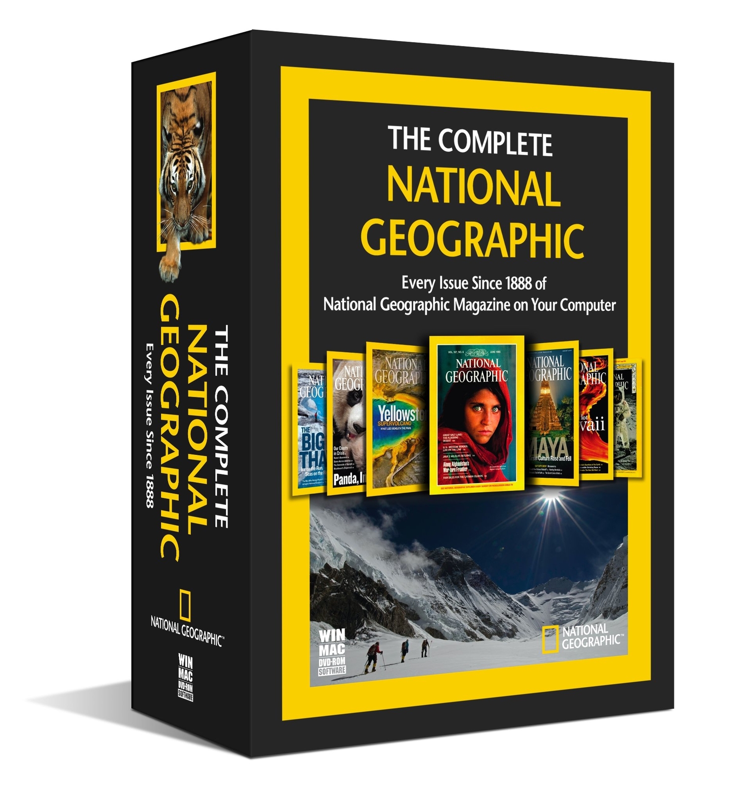 The Complete National Geographic – Every Issue since 1888-2009 (6 DVD-ROMS) NEW