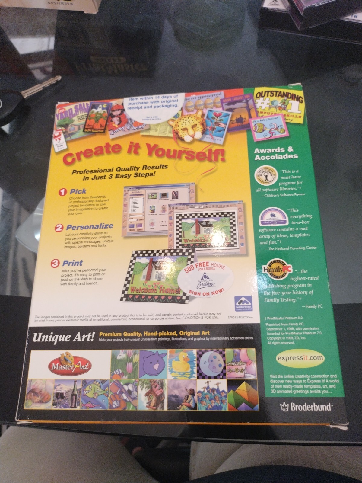 Broderbund PrintMaster Silver 10 Brand New Sealed