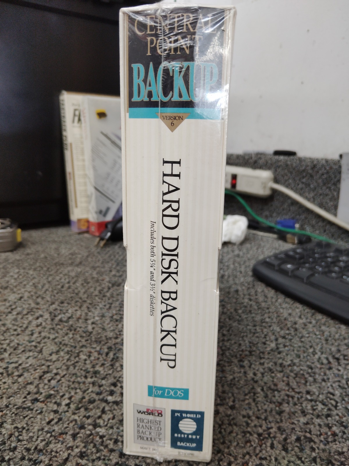 Vintage Central Point backup version 6 (HARD DISK BACKUP) Central Point Backup