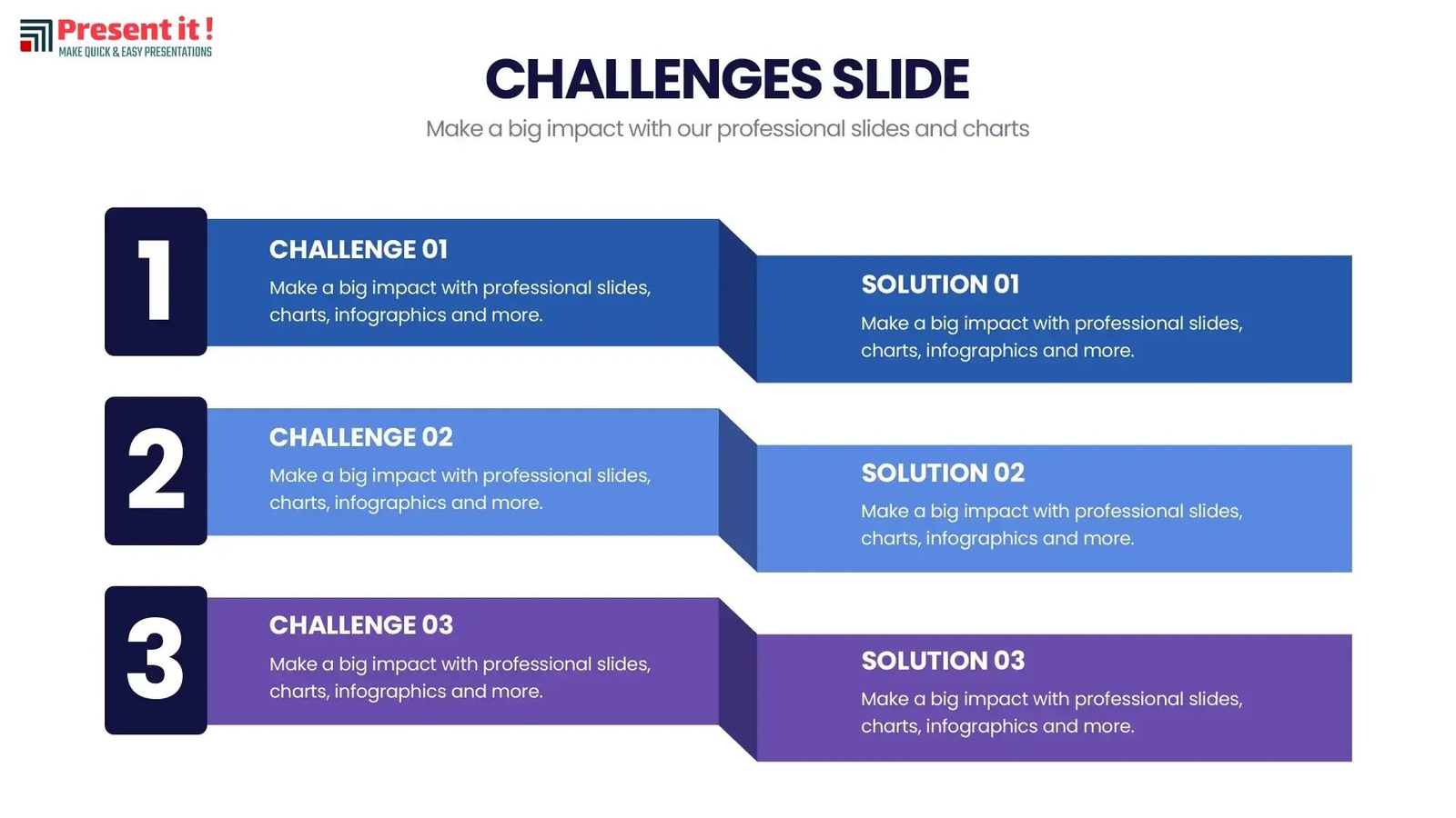 Challenges Infographic Slides & Template