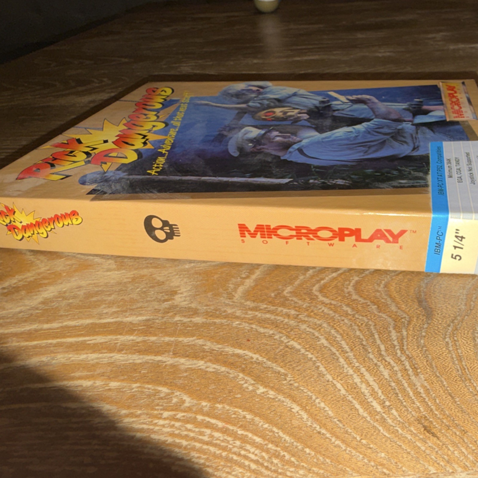 Microplay Rick Dangerous Action/Adventure PC Game 5.25″ Floppy Disc MPN 5114