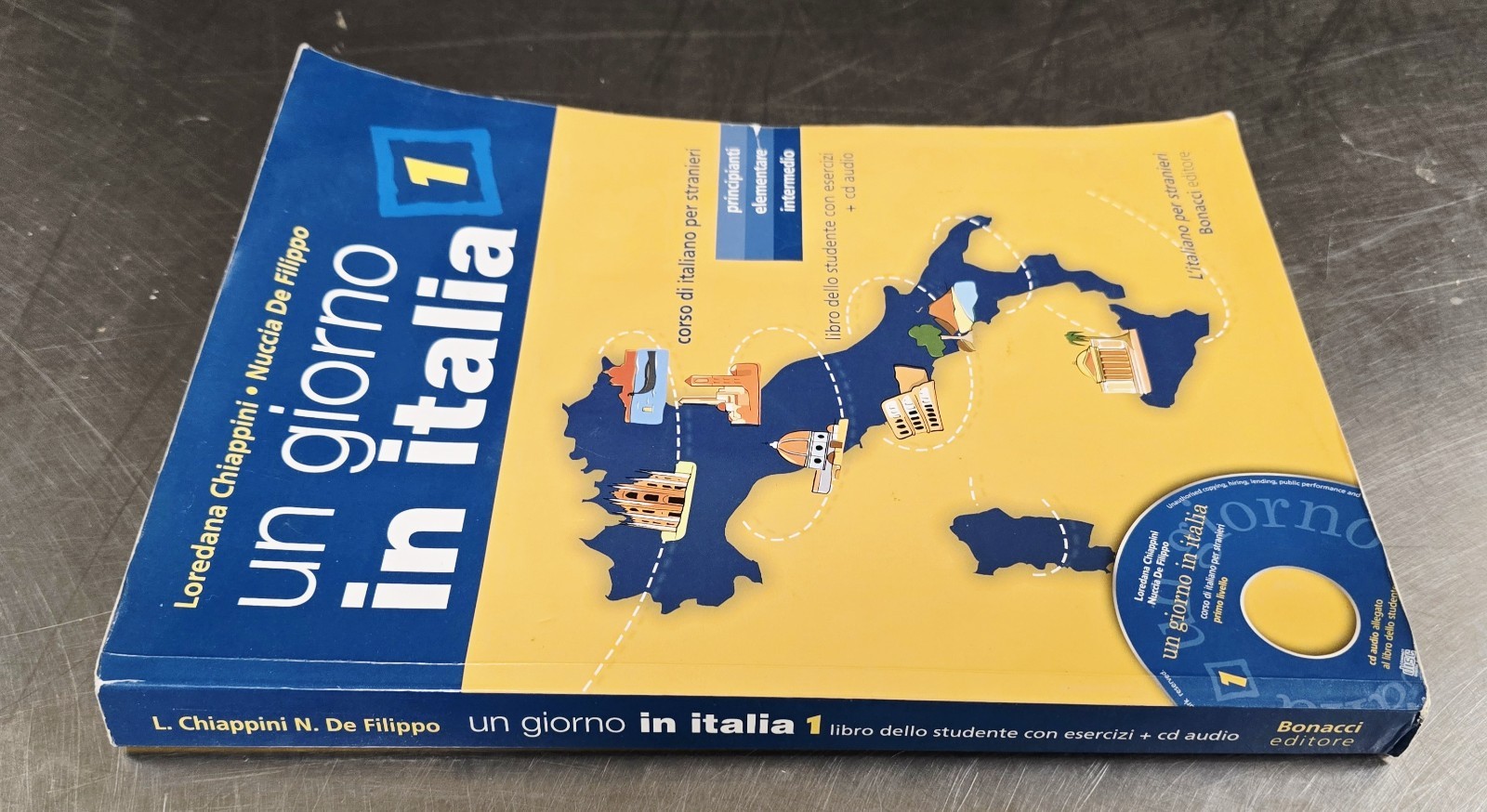 Un Giorno In Italia 1 Libro Dello Studente Con Esetcizi Lorefana Chiappini…