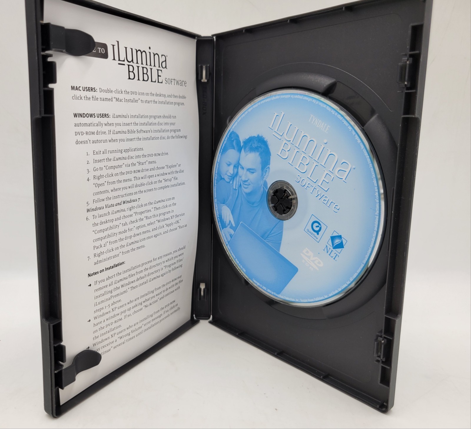 Ilumina Bible Software (Interactive Bibles & content) on DVD-Rom for Windows VG