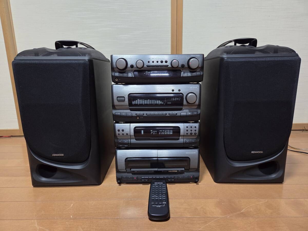 Kenwood C-B9 B-B9 DP-MB9 X-B9 LS-B9 Stereo Component System Radio Tested Japan