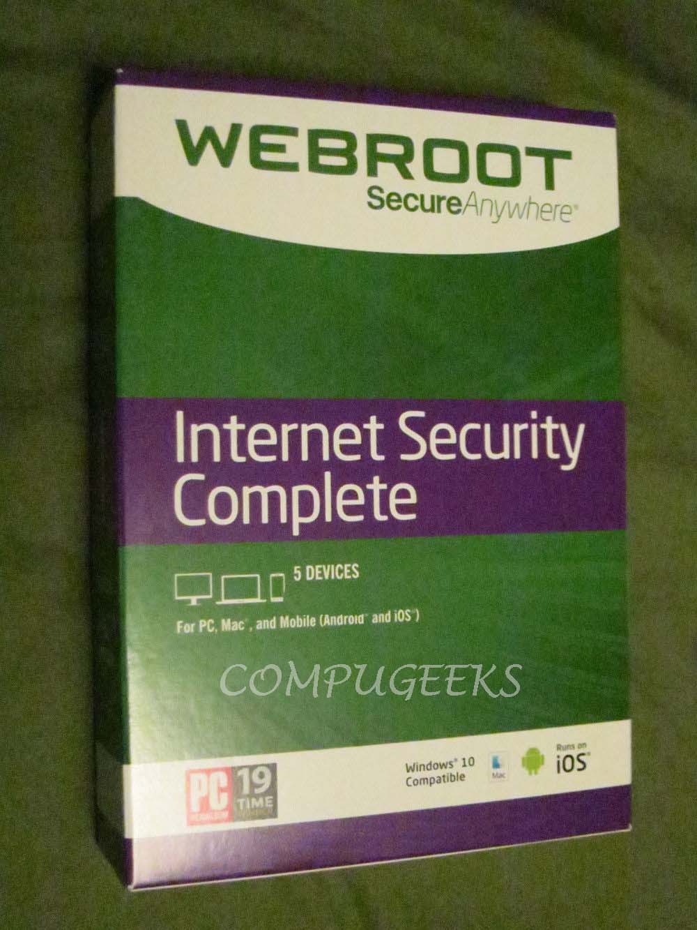 DOWNLOAD | Webroot Security Complete + AntiVirus 2022 (3-Years Subscription KEY)