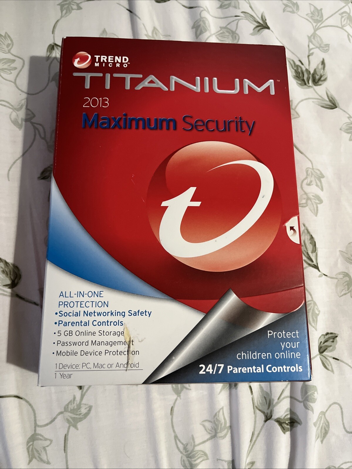 trend micro Maximum Security 2013 (1 PC/s) – Full Version for Android, Mac, PC