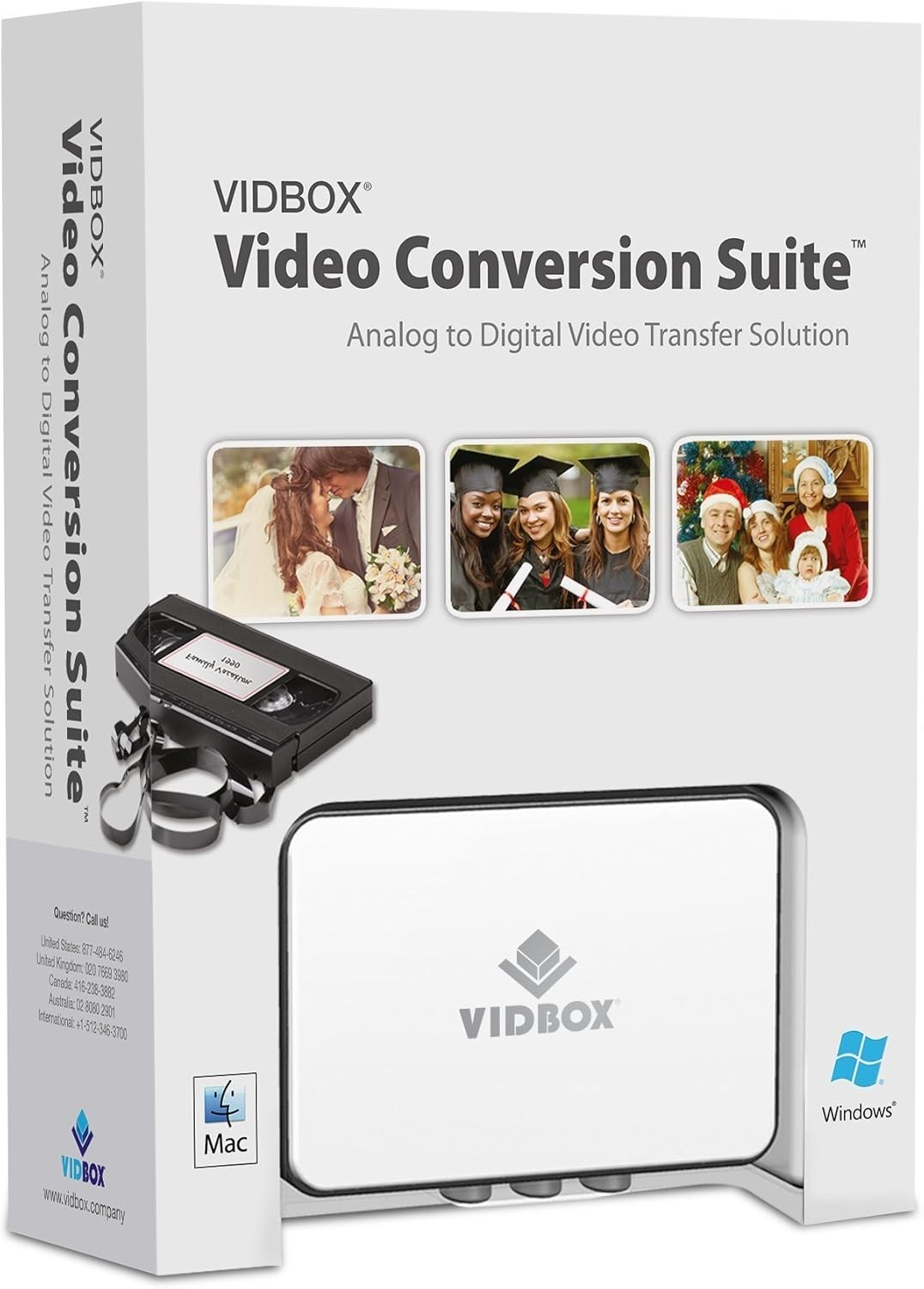 Video Conversion Suite – Convert VHS & Camcorder Tapes to DVD & Digital Formats