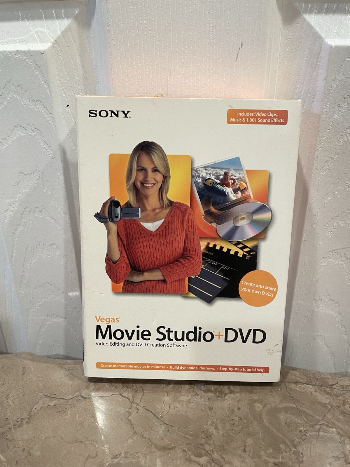 Sony Vegas Movie Studio + DVD Video Editing & DVD Creation Software Open Box