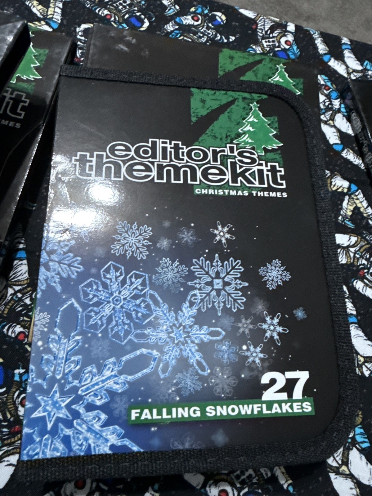 Digital Juice Editors Theme kit Lot Of 6- Holiday Christmas #25 26 27 29 30 31