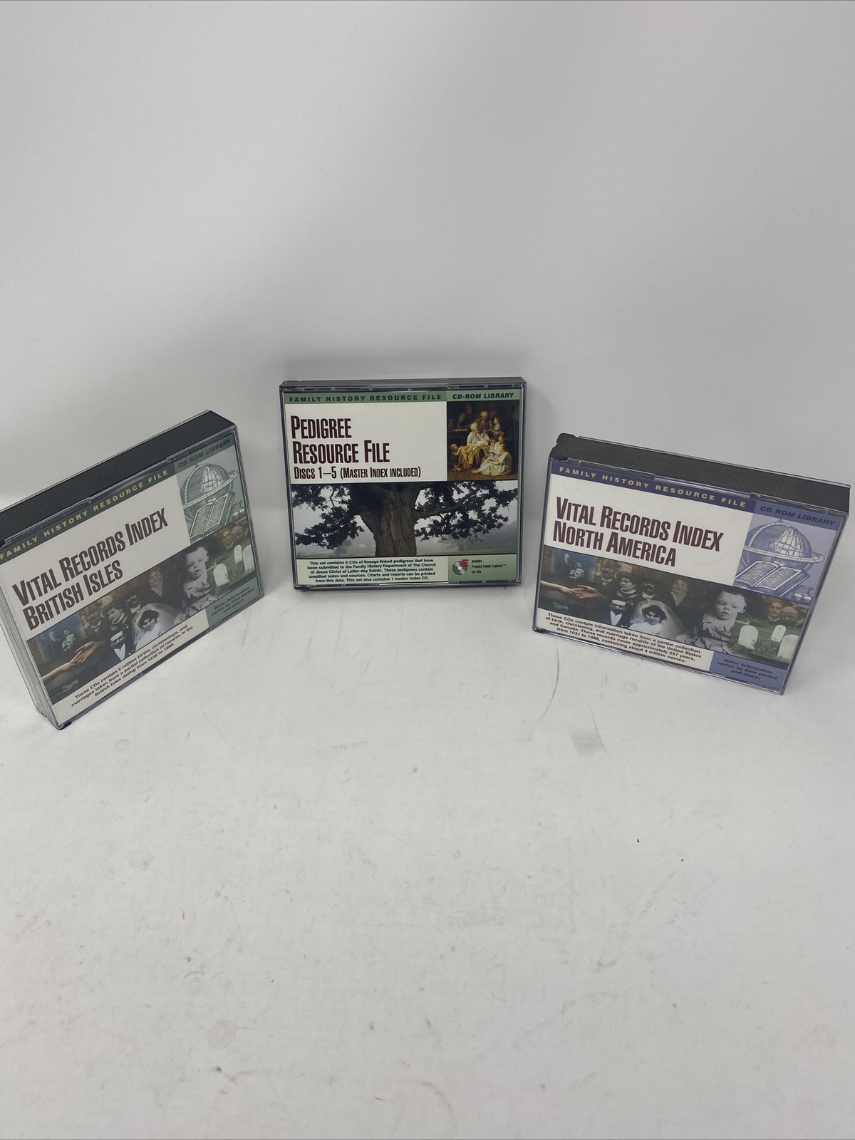 Family History Resource Vital Records Index CD British Isles & North America LDS