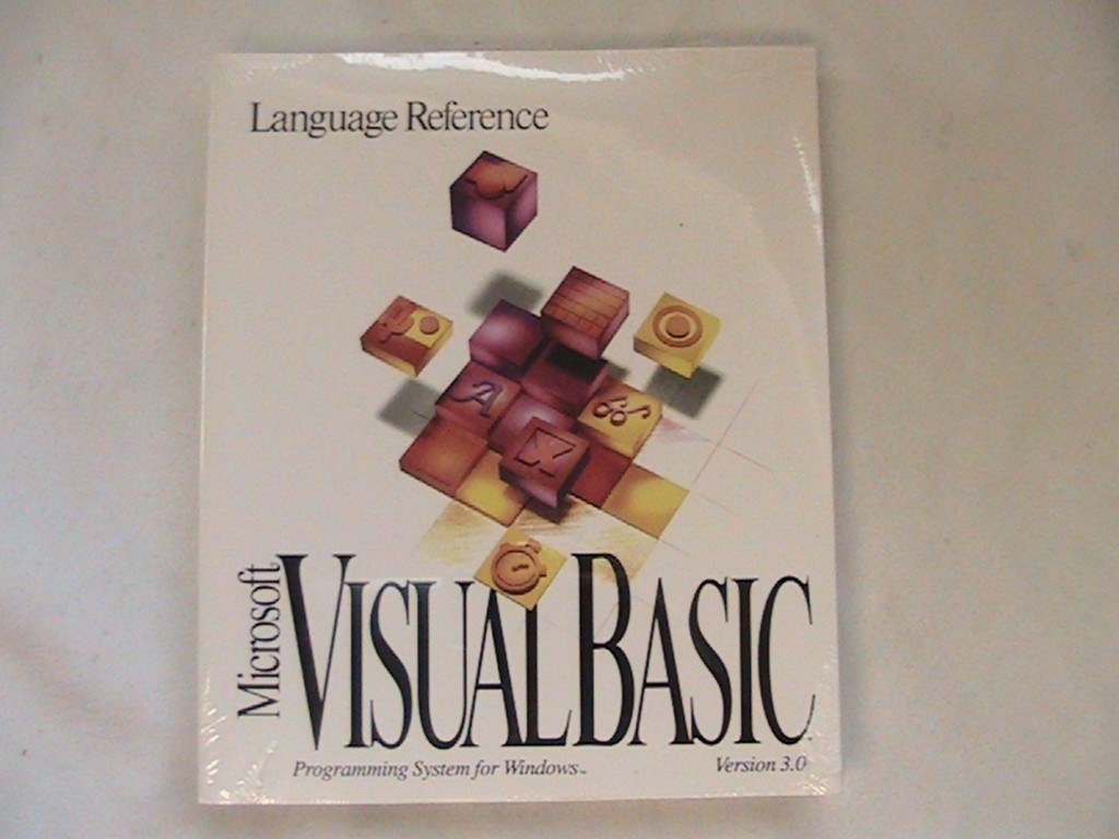 1 USED MICROSOFT VISUAL BASIC PROFESSIONAL EDITION 3.0 WITH MANUALS AND DISCS