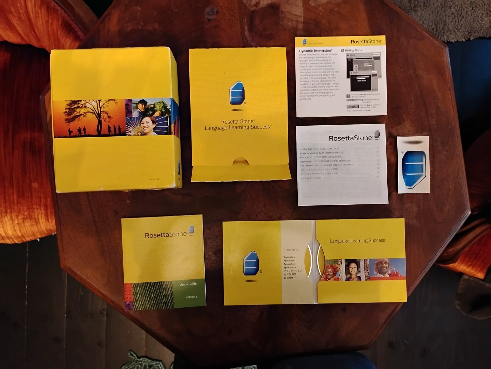 Rosetta Stone Thai Complete Level 1 version 2 windows mac software RARE