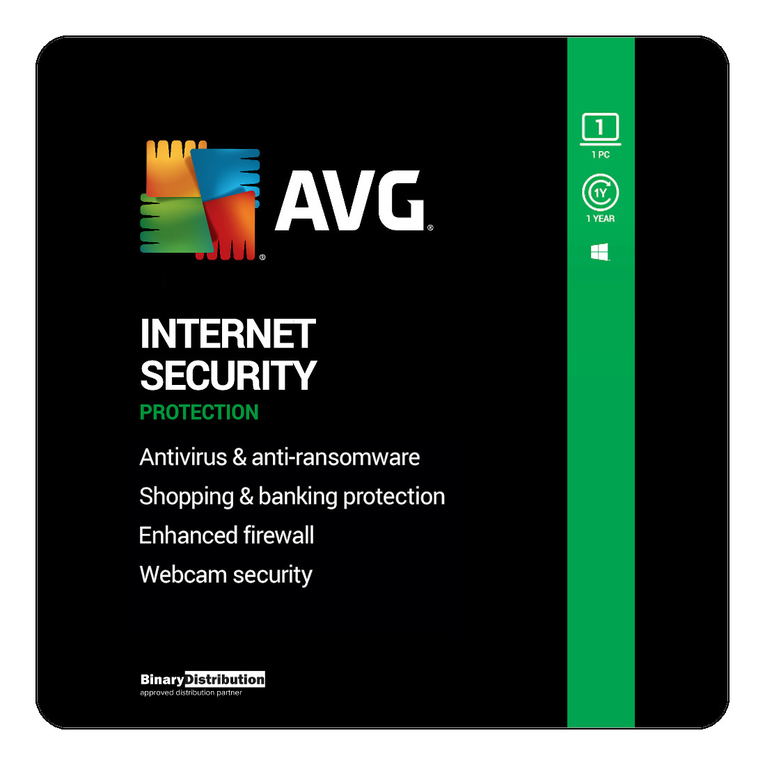 AVG Internet Security 2024 – 1 PC – 1 Year [Download]