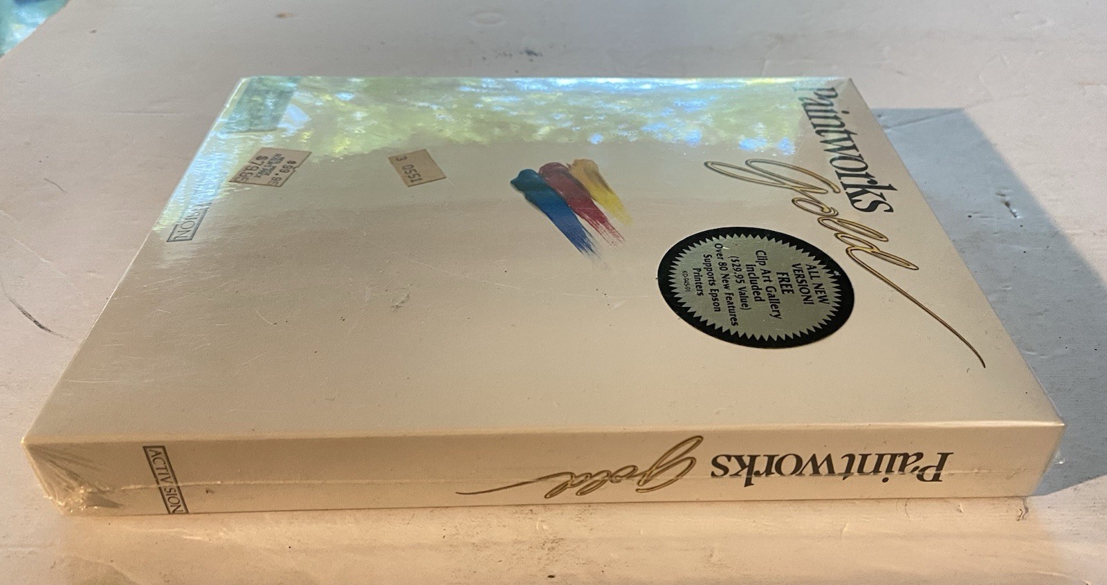Vintage PAINTWORKS GOLD FACTORY SEALED Apple IIgs 2.5” 1mb 1988 Activision