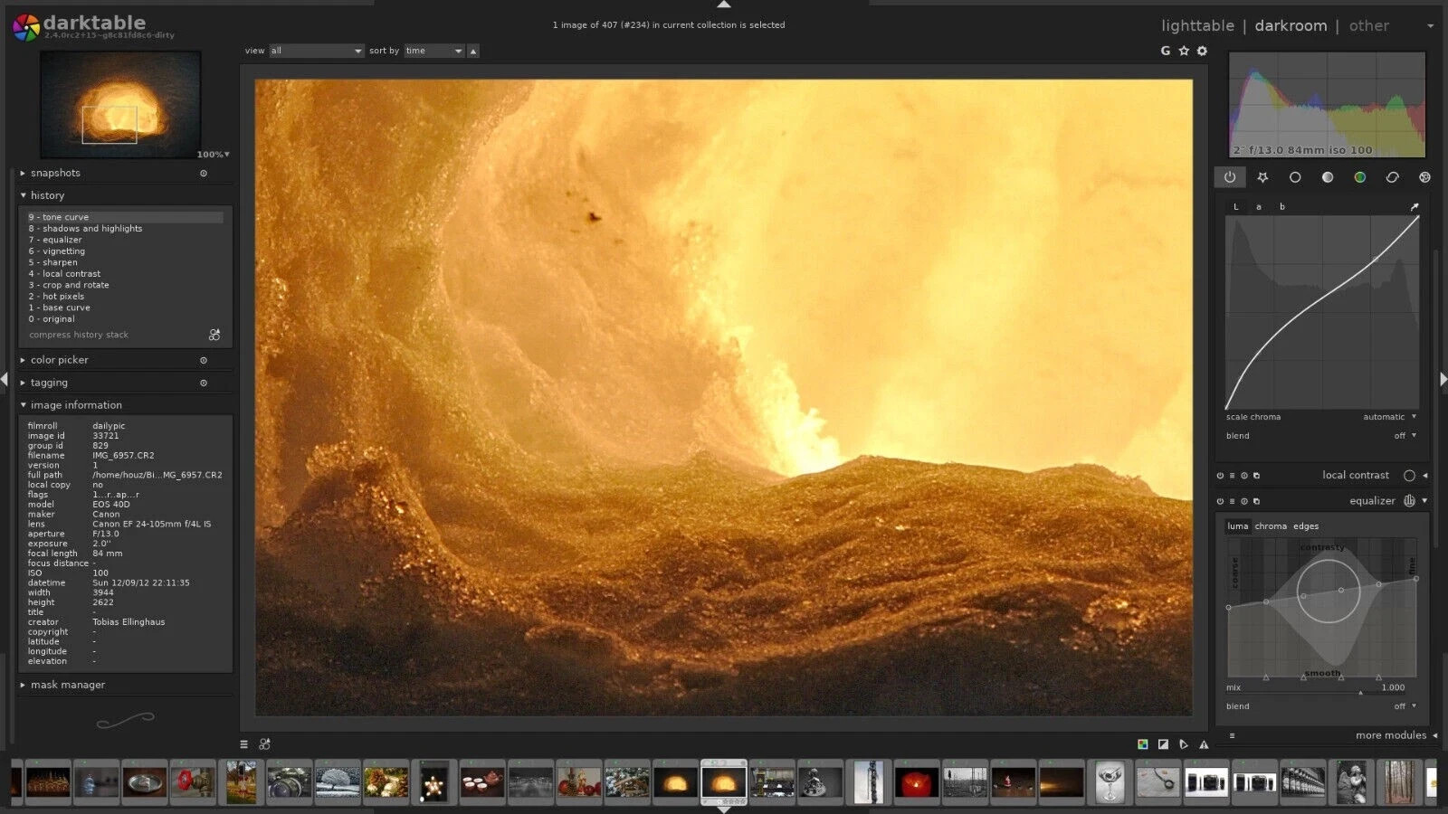 Professional Photo and Image Editing Software Darktable 2026 for MacOS & Windows