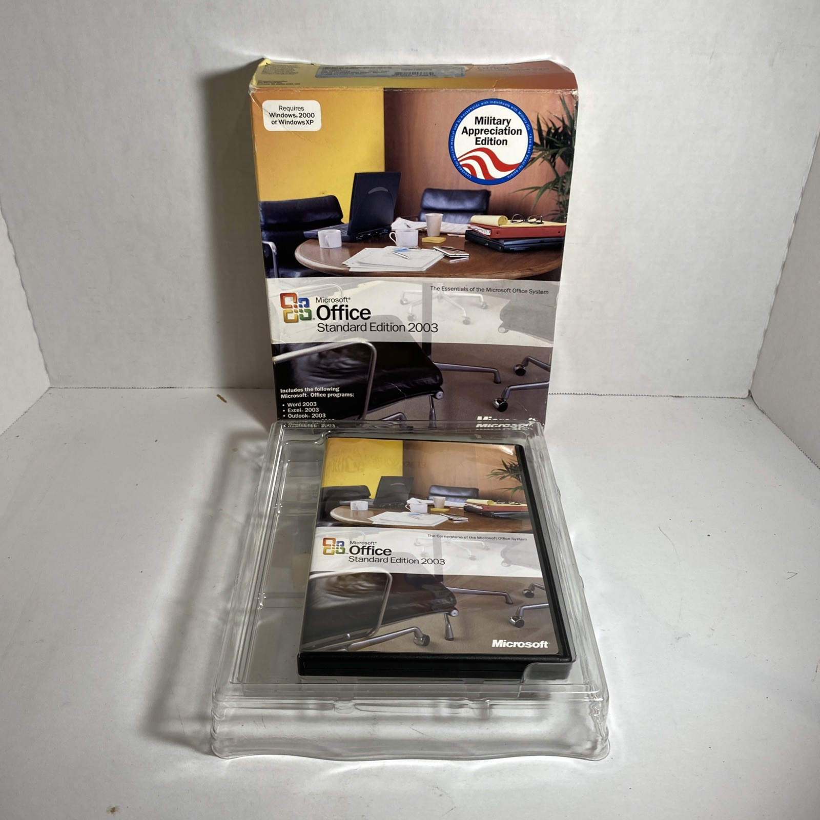 Microsoft Office Standard Edition 2003 Military Appreciation w/ Product Key