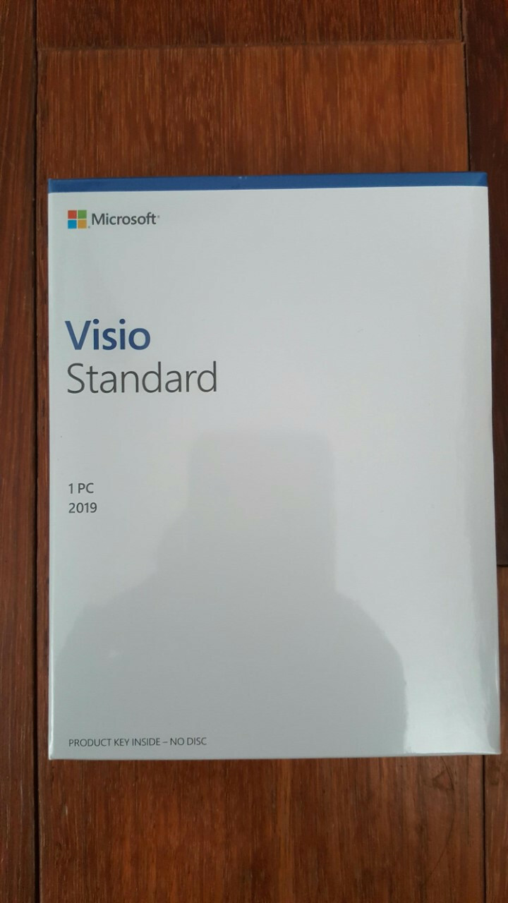 Microsoft Visio 2019 Standard NEW Sealed Retail Box D86-05829 GENUINE!