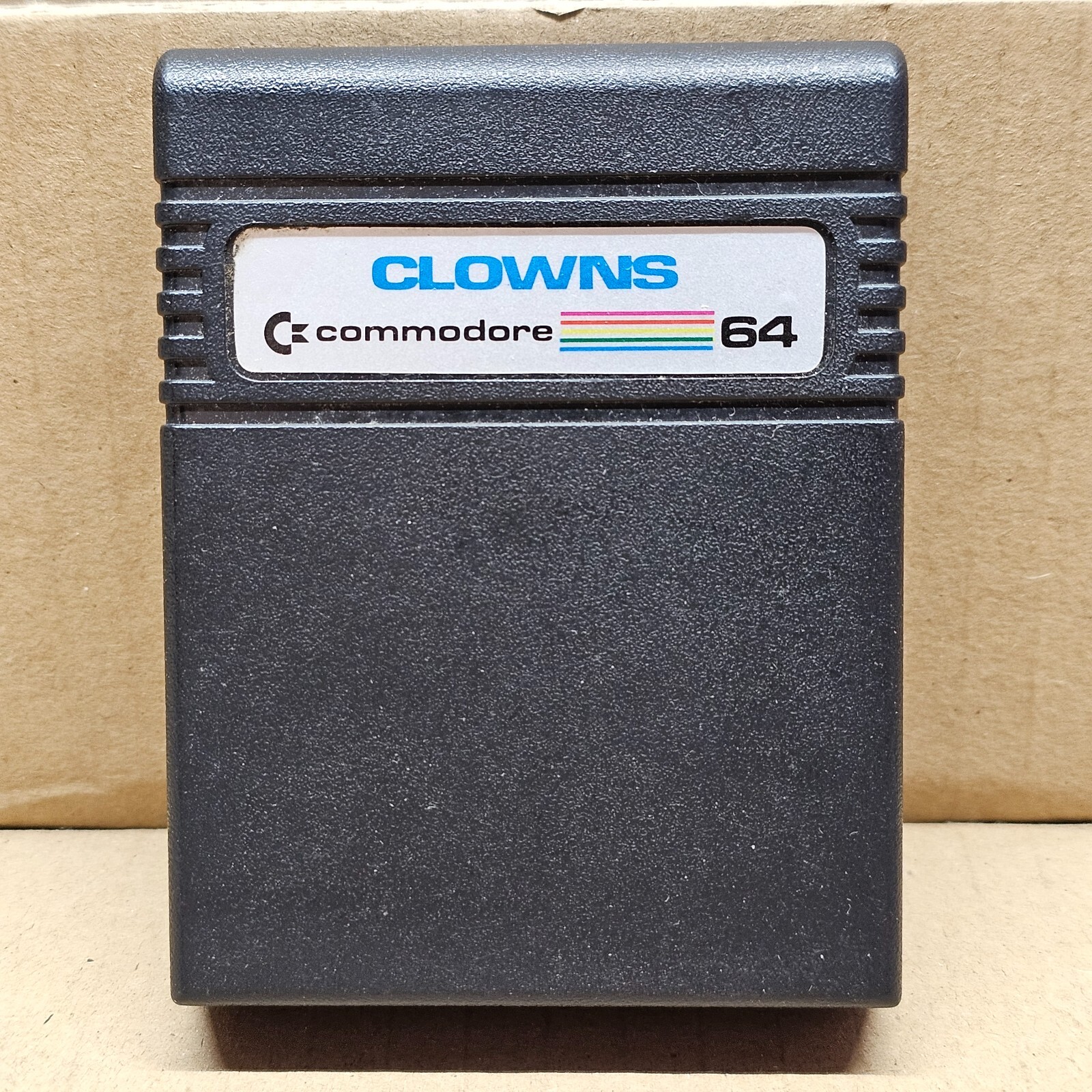 Commodore 64 Clowns Game Cartridge