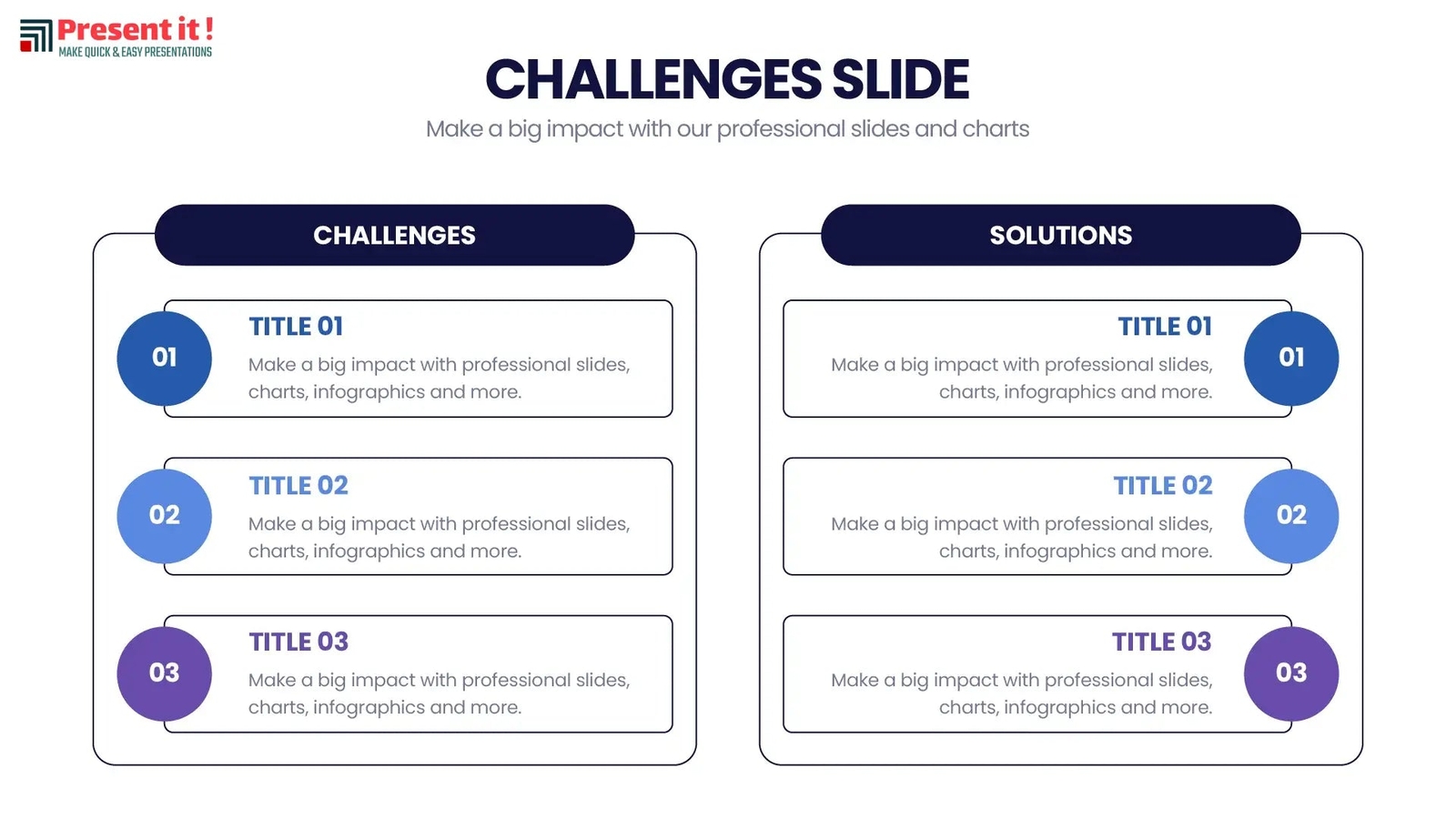 Challenges Infographic Slides & Template