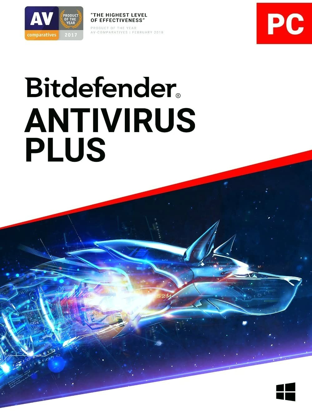 Bitdefender Antivirus Plus – 3 Years 3 Devices (Windows Only)