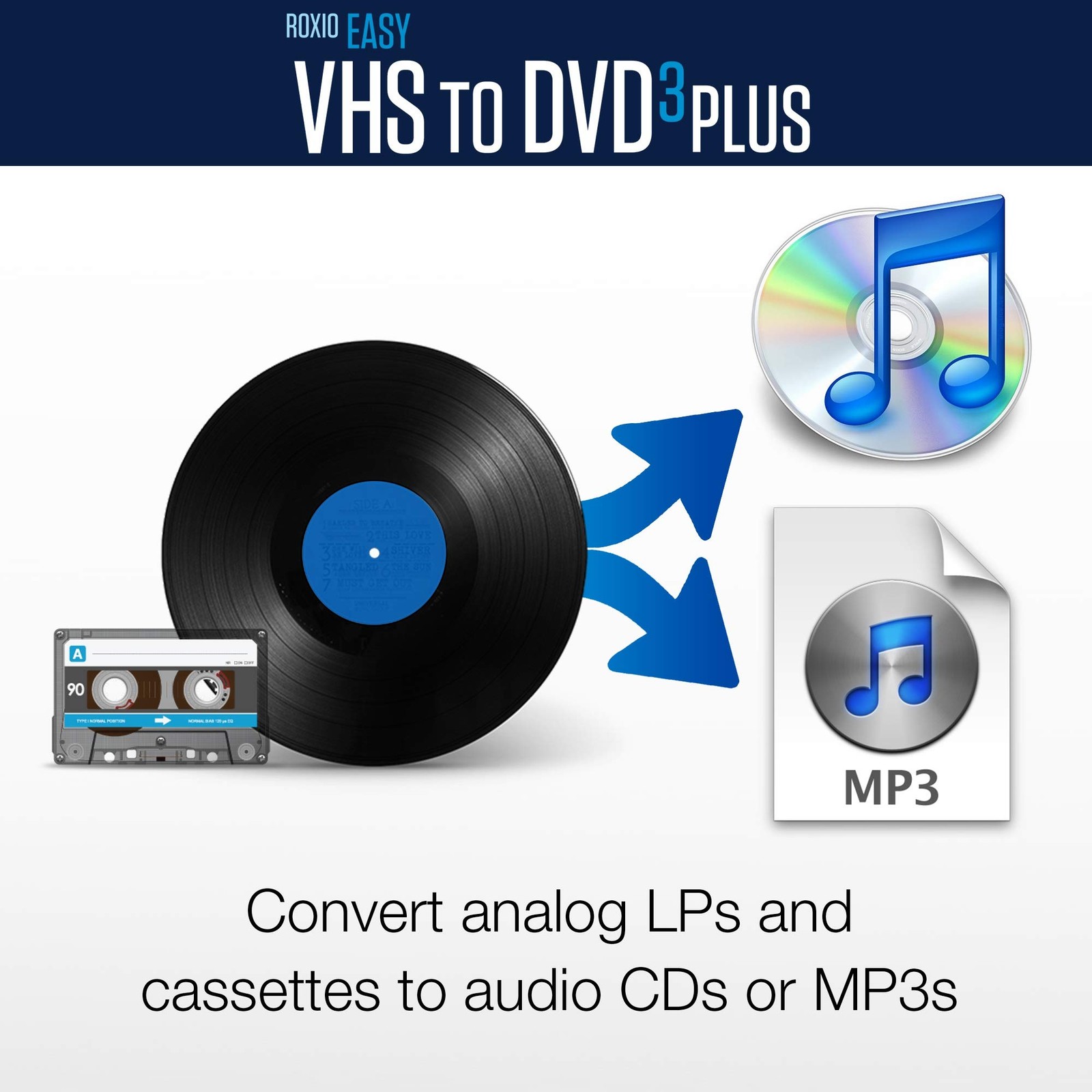 Roxio Easy VHS to DVD 3 Plus | VHS, Hi8, V8 Video or Digital…