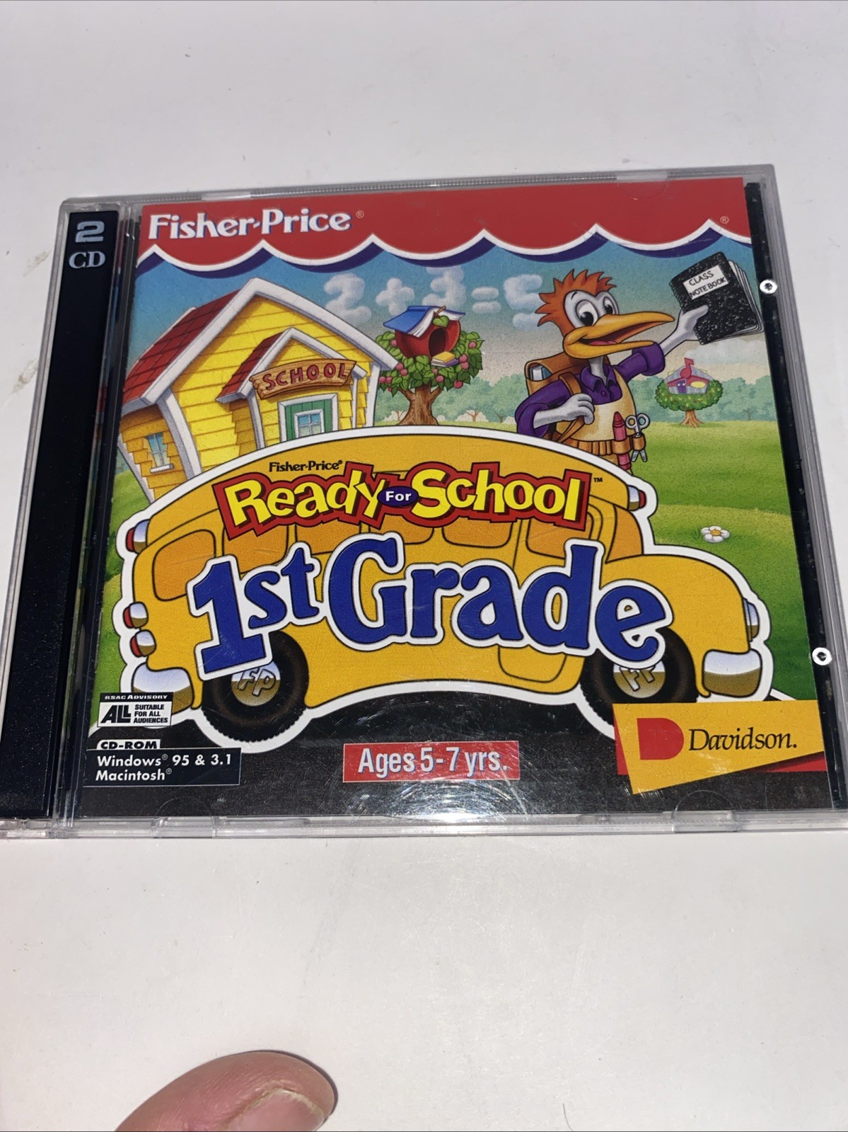 Lot of 3fisher price educational computer CD rom games vintage 90’s age 2-7 vtg