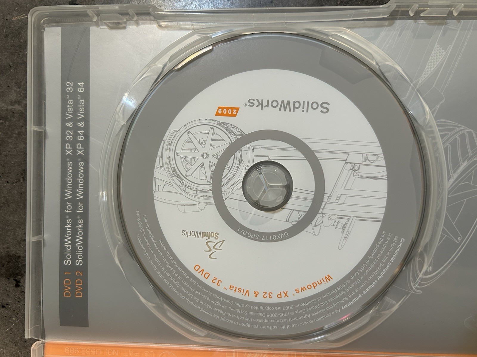 SOLIDWORKS 2009 x 2 Discs – No Serial Numbers