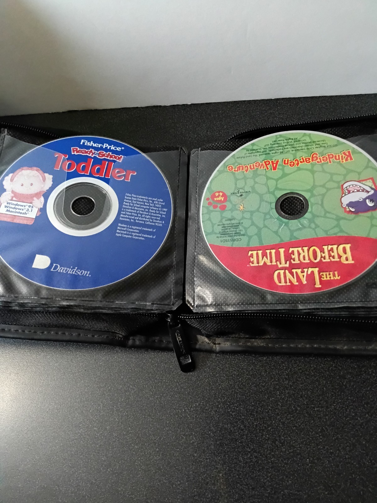 Case of Children Educational CD-ROM Game Lot