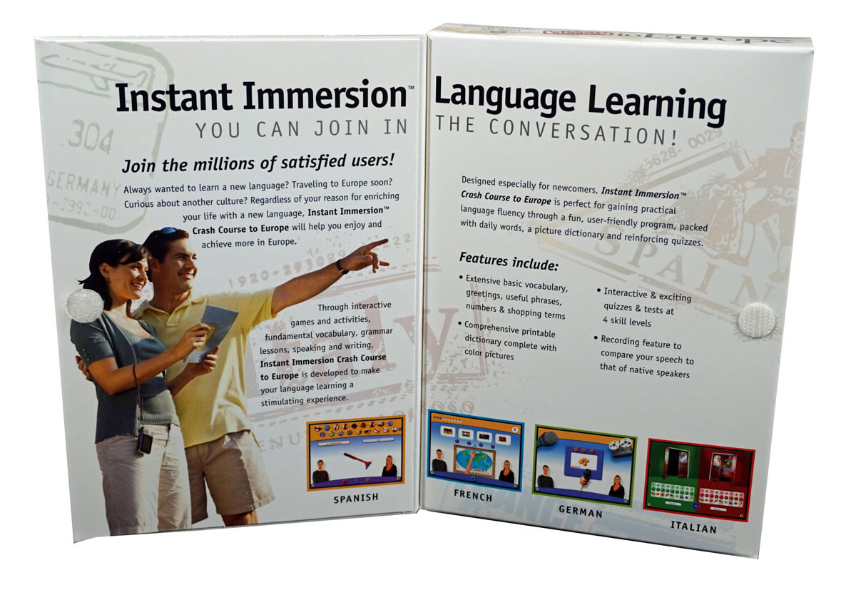 European Travel for Beginners – Language Learning Software for Spanish French