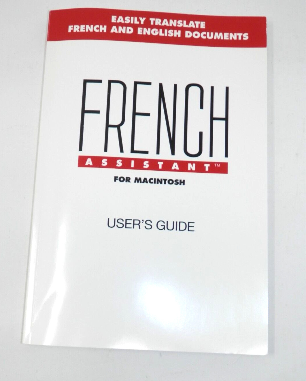 French Assistant Translation Software for MAC 3.5″ Floppy Translate to English