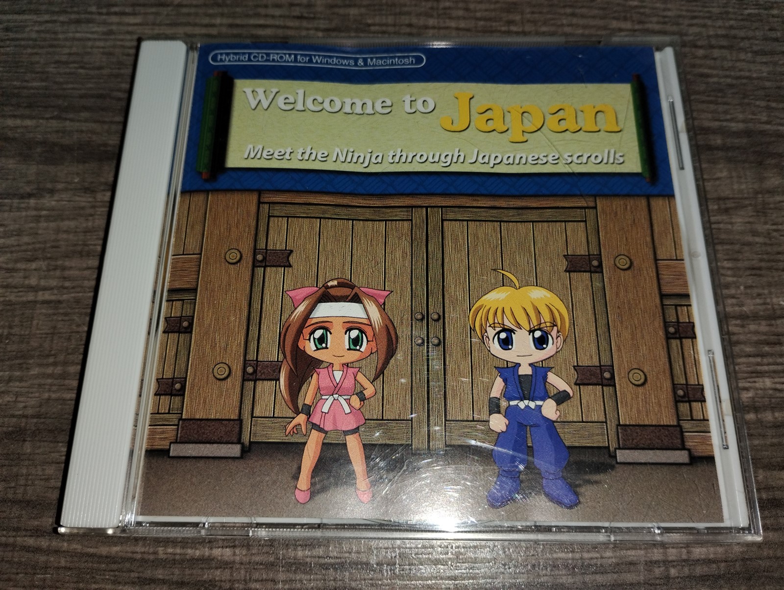 Welcome to Japan Meet the Ninja through Japanese Scrolls PC/Mac CD-ROM Capcom
