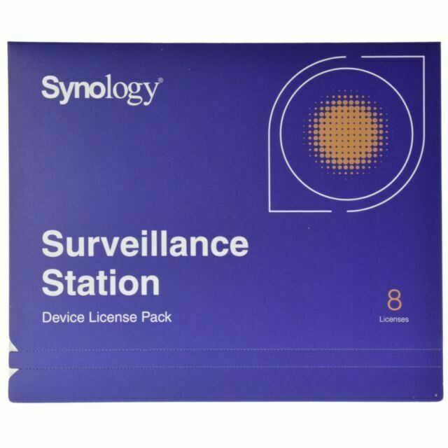 Synology Surveillance Station 8-Camera License Pack CLP8 Digital Key