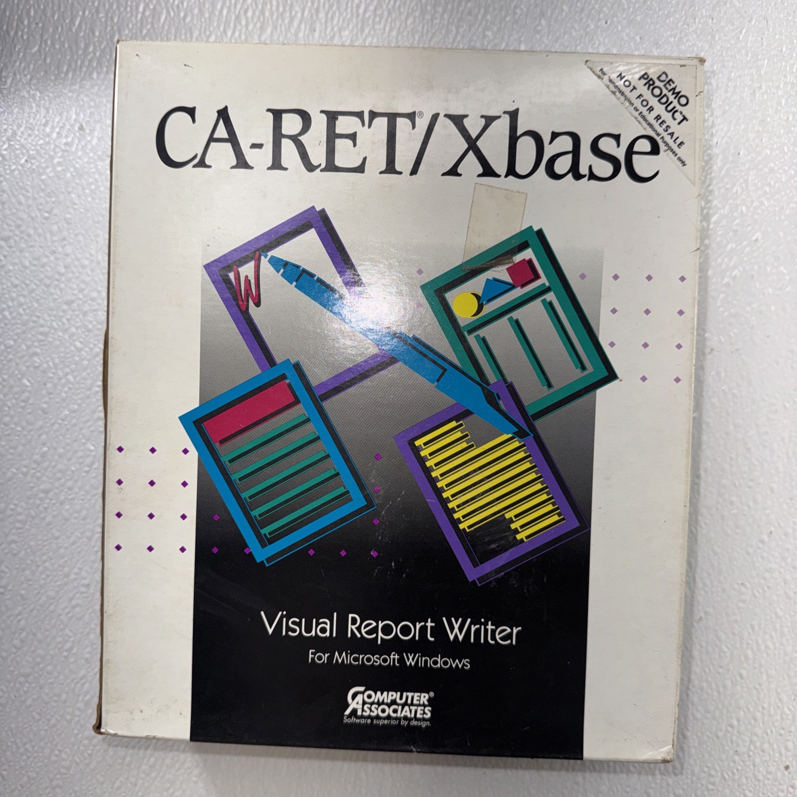 Vintage CA-Ret/ Xbase Visual Report Writer Computer Associates Rare