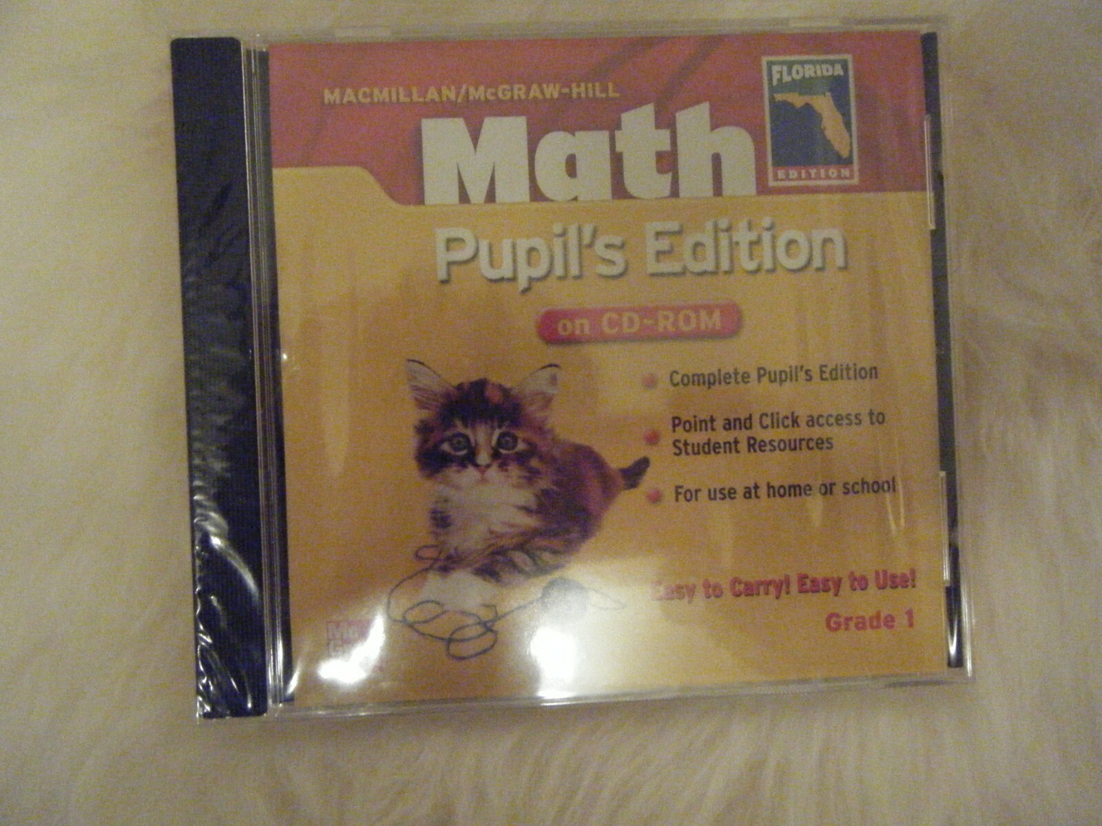 Macmillan/McGraw-Hill Math Pupil’s Edition Florida Edition Grade 1 CD ROM B353