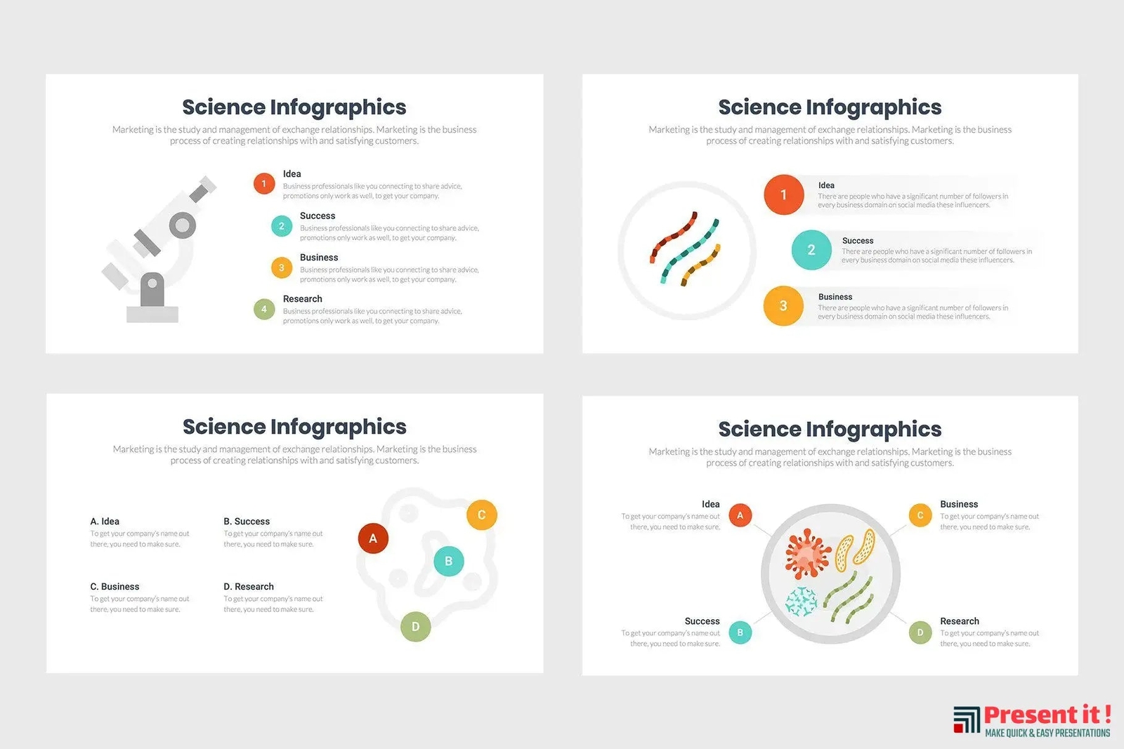 Science Infographic Templates