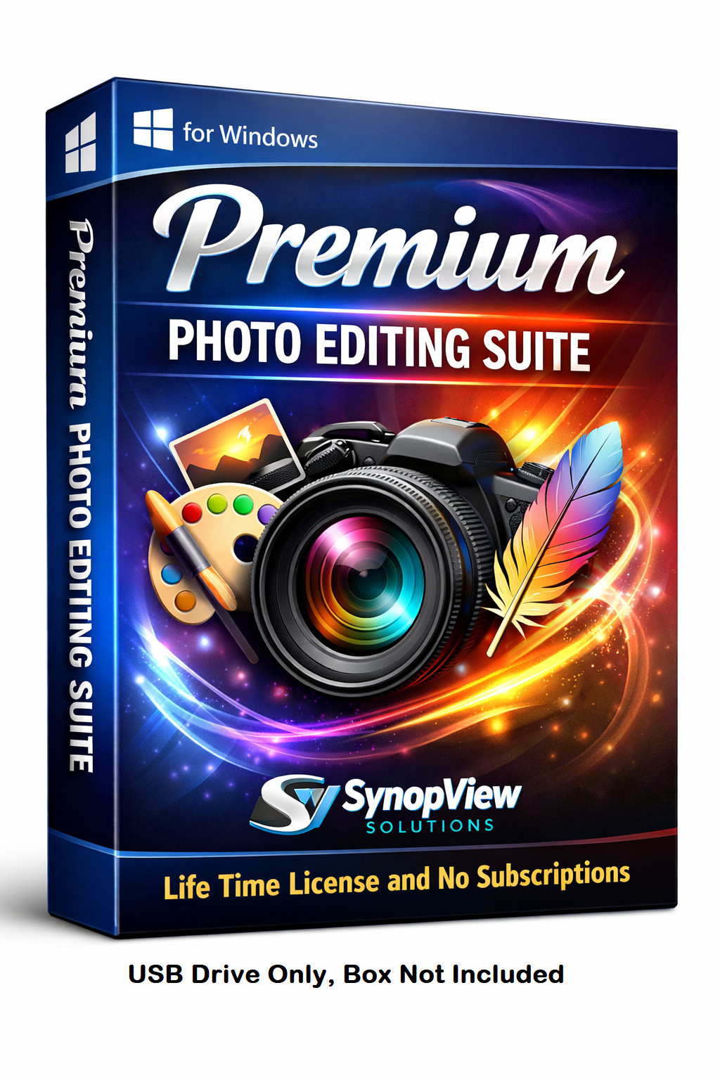 Premium Photo Editing Suite Toolbox Bundle for Windows – Photo Image Editor USB