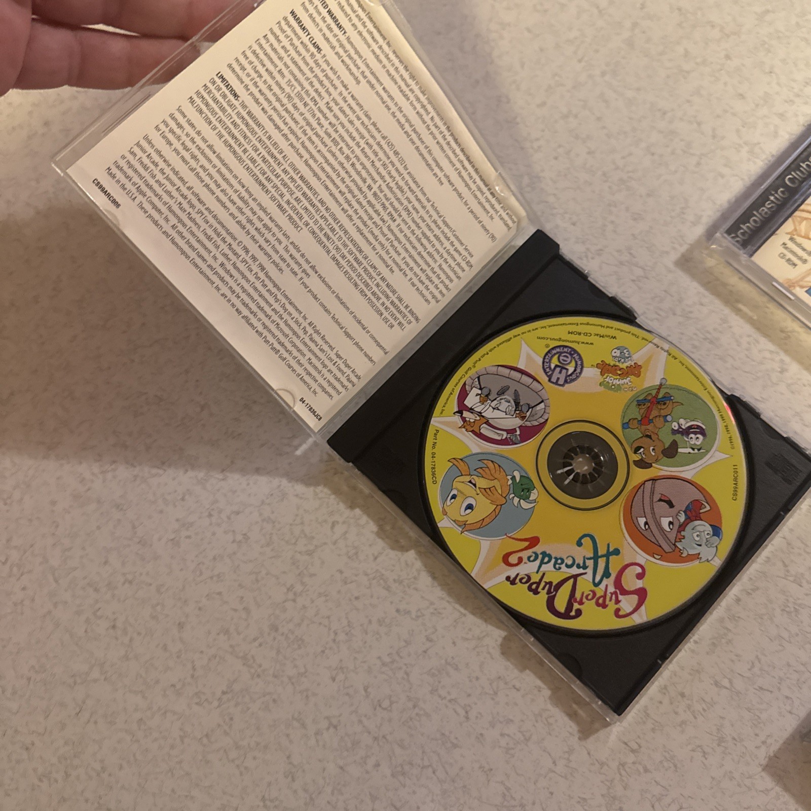 Putt-Putt Travels Freddi Hogfish + Haunted + Land Before + Arcade 5 Cd Rom Lot