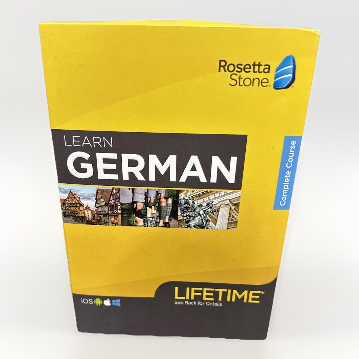 Rosetta Stone German Bonus Pack Bundle Lifetime Online Access + Grammar Guide +