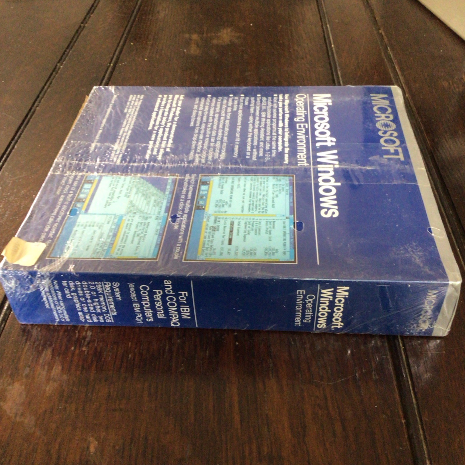 MINT – SEALED- Microsoft Windows Operating System for IBM & COMPAQ 1.01 Version