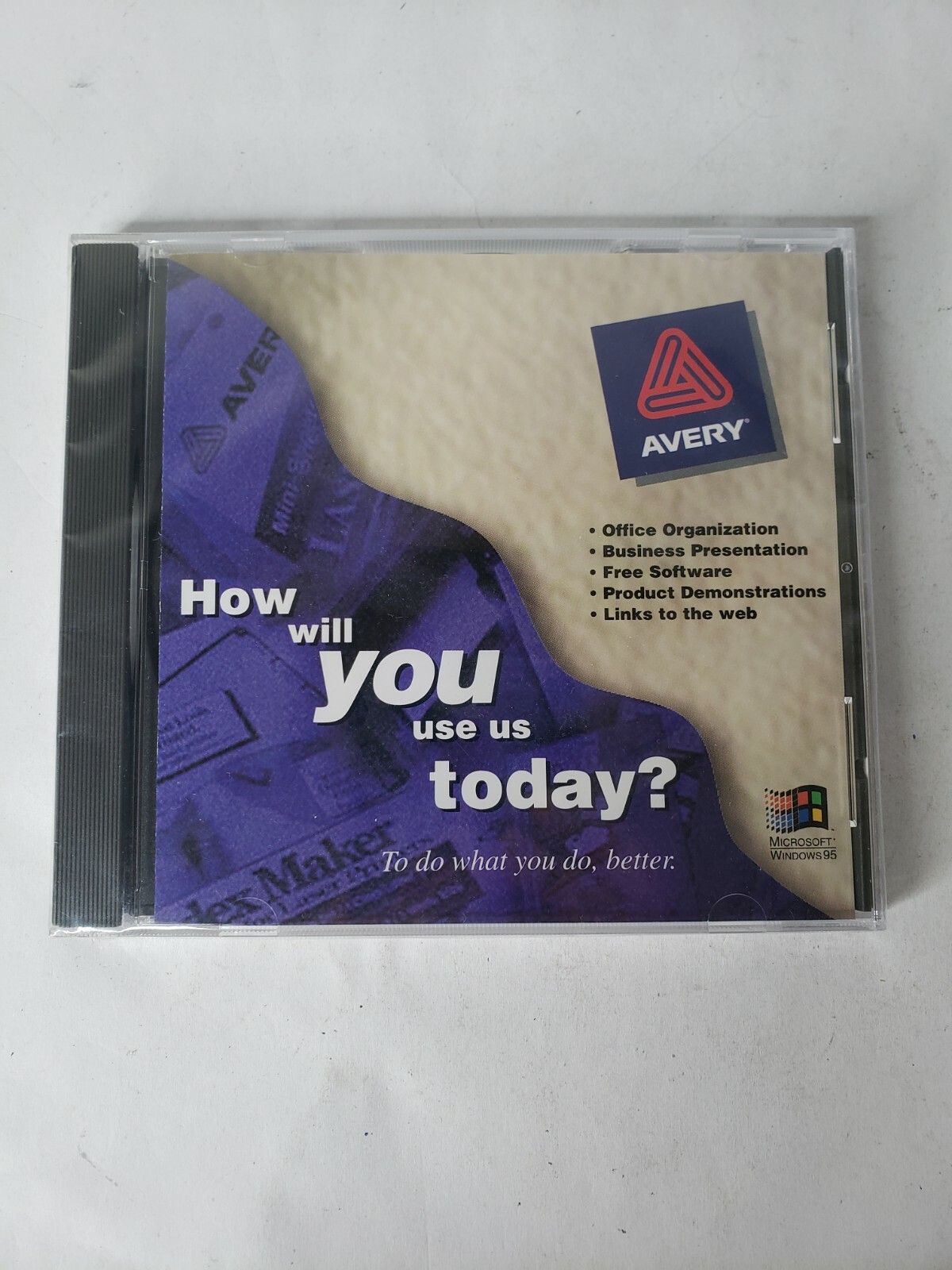 AVERY How will you use us today? volume 1 Windows 95, 1998