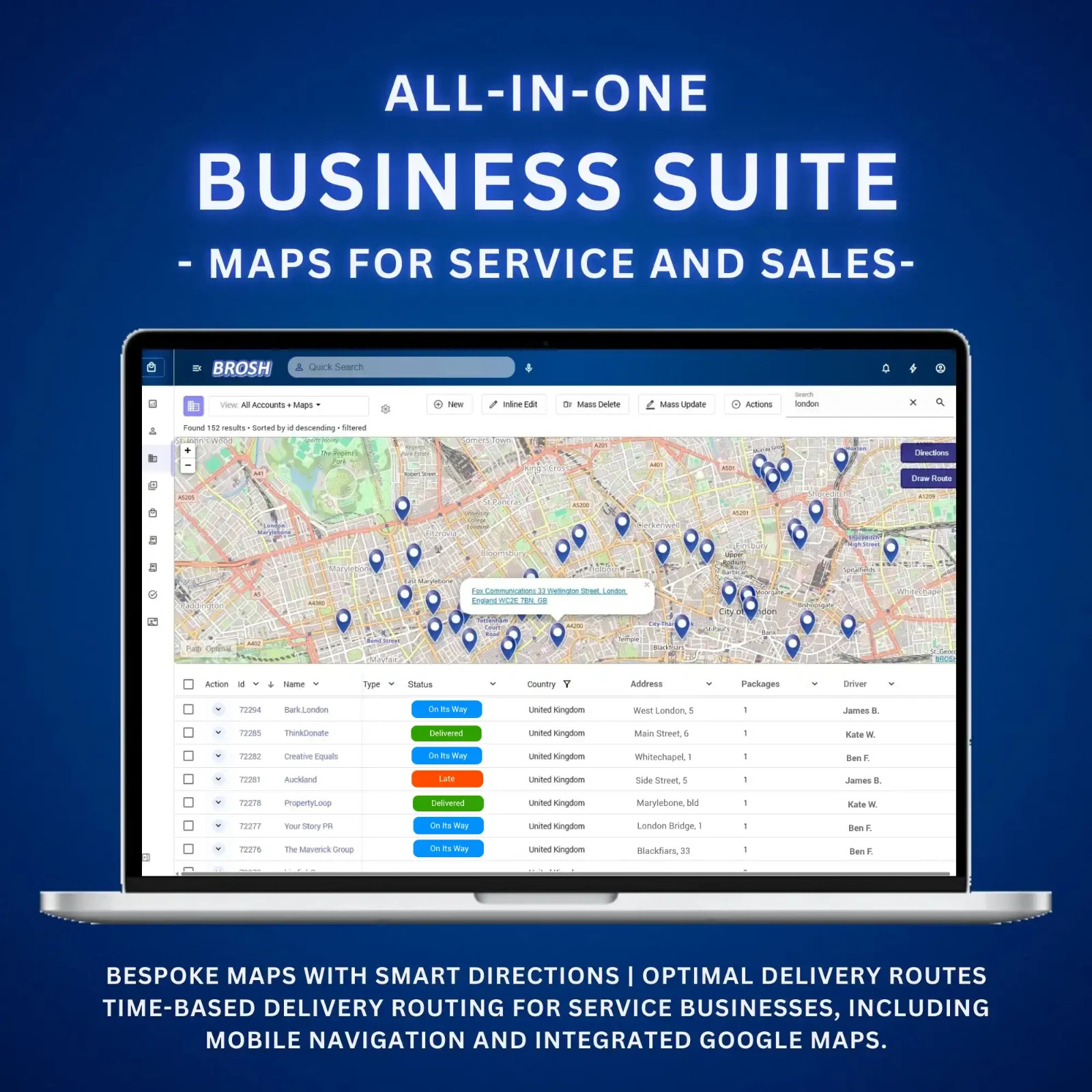 All-In-One Business Suite, marketing automation, E-Sign, Mass email+whatsup