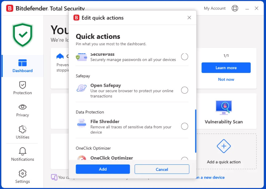 Bitdefender Total Security 2026 3 Years 1 To 15 Devices + Daily VPN