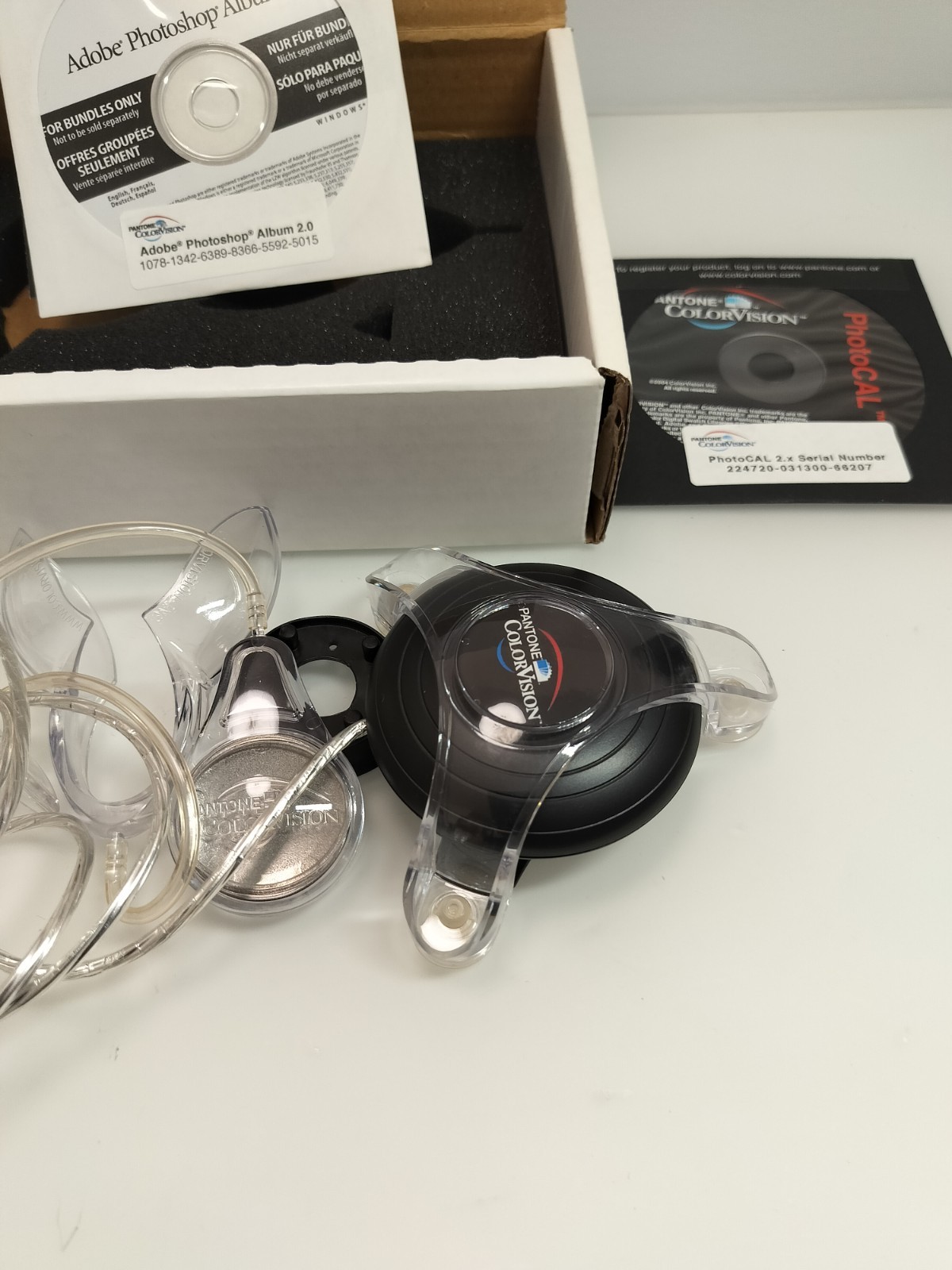 Pantone ColorVision Spyder Pro Install Software. (Excellent) Open Box